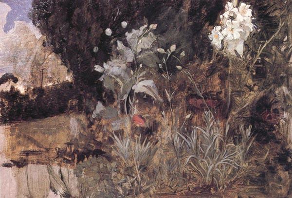 John William Waterhouse The Enchanted Garden china oil painting image